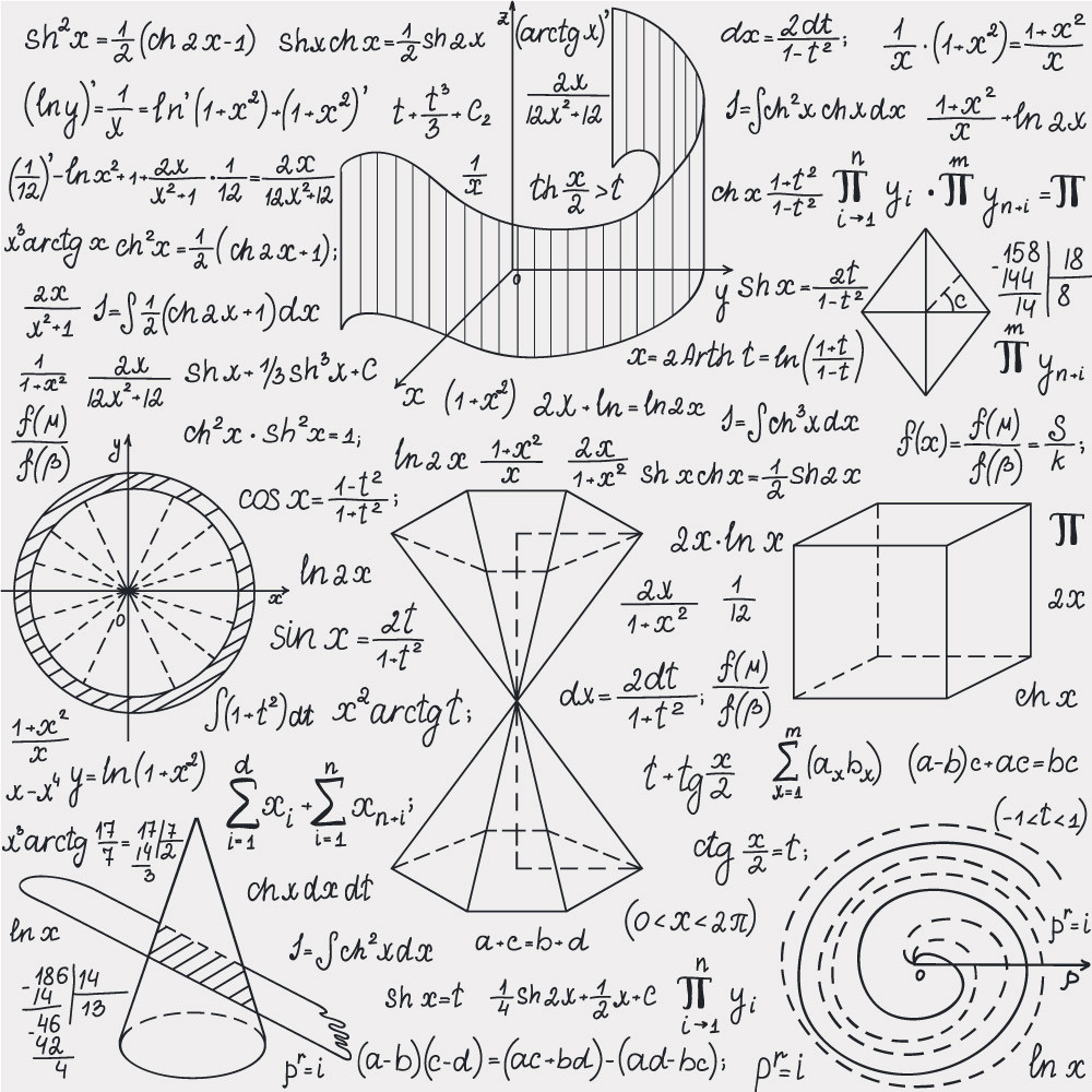 Papel de Parede Fórmulas e Gráficos Matemáticos