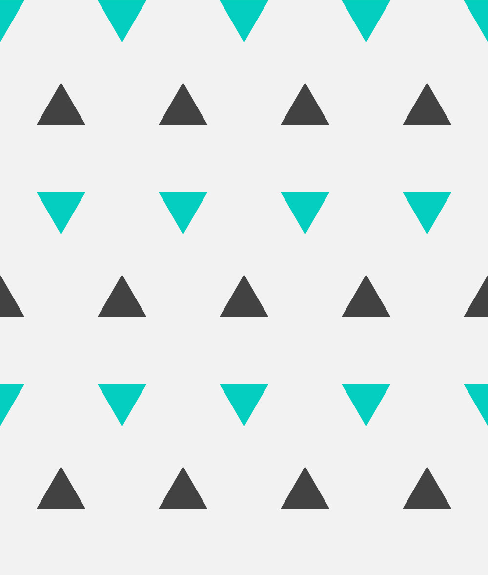 Papel de Parede Triângulos Azul e Chumbo