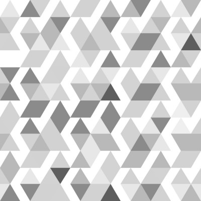 Papel de Parede Triângulos Abstratos (Tons de Cinza)